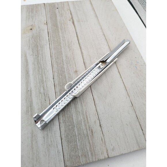 Vintage Lid Jar Opener White Handle Gadget Tool Utensil Adjustable 8" - Picture 2 of 4